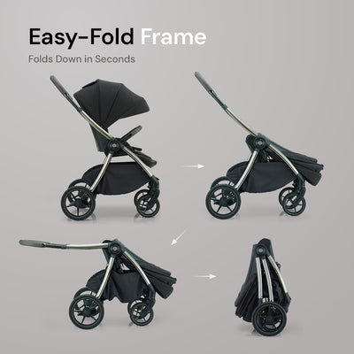 Amana Sereno 2 in 1 Pushchair & Carrycot - Sage Green