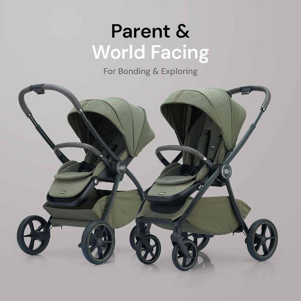 Amana Sereno 2 in 1 Pushchair & Carrycot - Sage Green