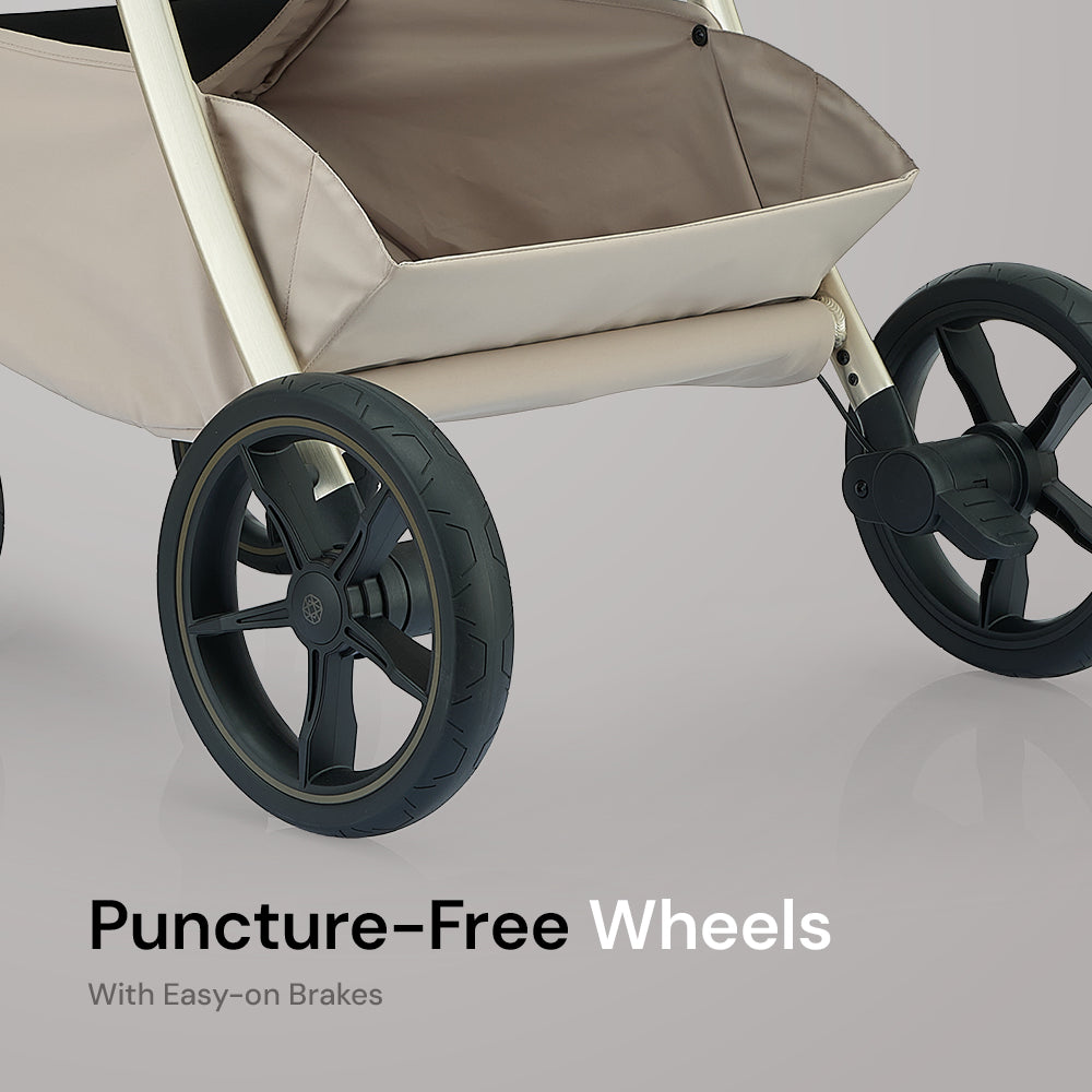 Amana Sereno 2 in 1 Pushchair & Carrycot - Stone Beige